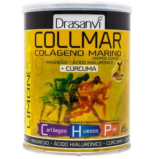 Colágeno + Curcuma Collmar, sabor limón, 300Gr - Drasanvi