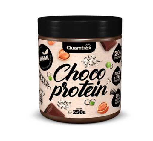 Choco Vegan Protein Cream, 250gr - Quamtrax