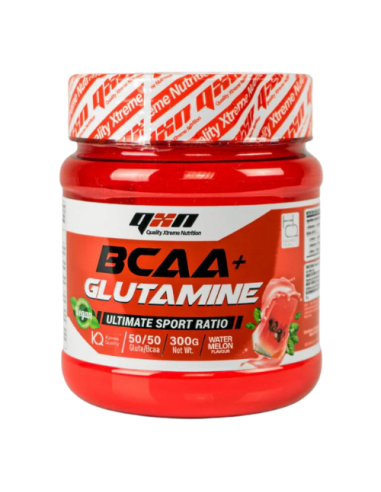 BCAA+Glutamine, Sabor Sandía, 300G - QXN