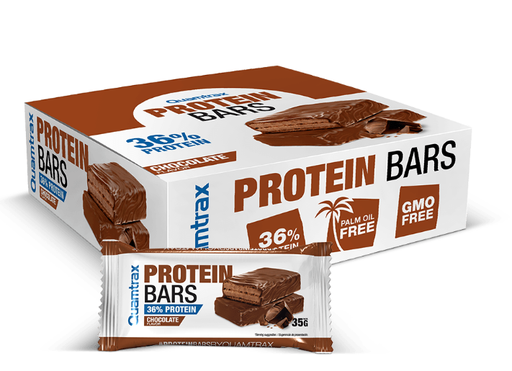 Barrita Proteica Chocolate, 35gr - Quamtrax