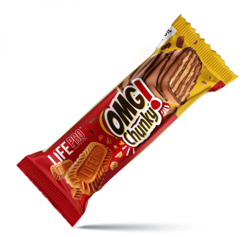 Barrita OMG Chunky, 35g, Sabor Speculoos Cookies - Life Pro