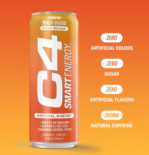 .C4 Smart Energy 330ml - Cellucor