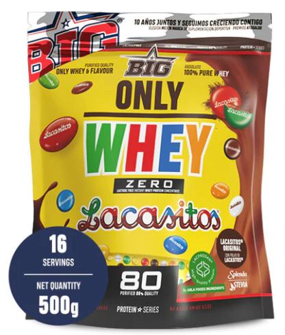 Only Whey , 500 gr  Sabor Lacasitos - Big