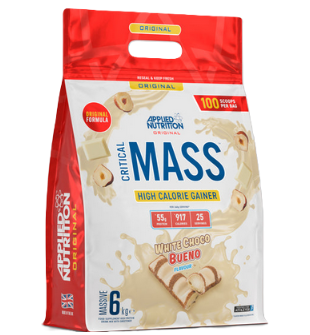 CRITICAL MASS, 6 Kilos, Sabor White Chocolate Bueno - Applied Nutrition