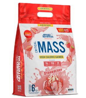 CRITICAL MASS, 6 Kilos, Sabor Fresa - Applied Nutrition