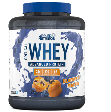 Critical Whey 2 kg Blueberry Muffin - Applied Nutrition