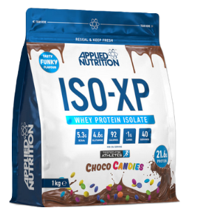 Iso-XP 1 kg. Sabor Choco Candies - Applied Nutrition